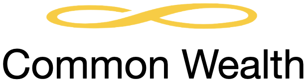 Common Wealth original gold infinity logo